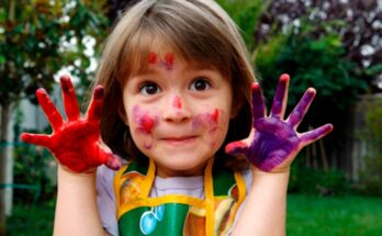 Atividades com guache Educação Infantil