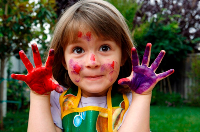 Atividades com guache Educação Infantil