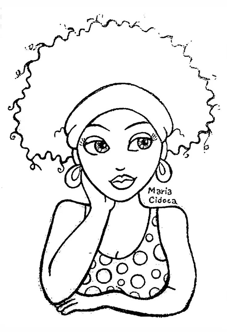 Desenhos para Colorir Dia Internacional da Mulher