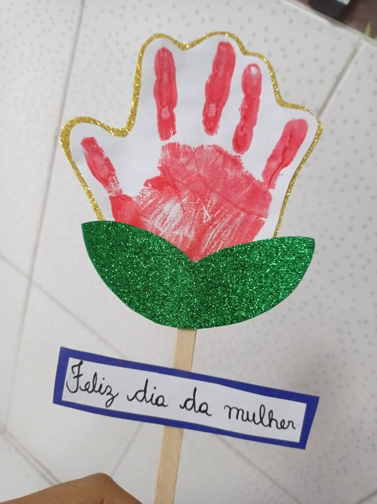 Lembrancinha Dia da Mulher Educação Infantil