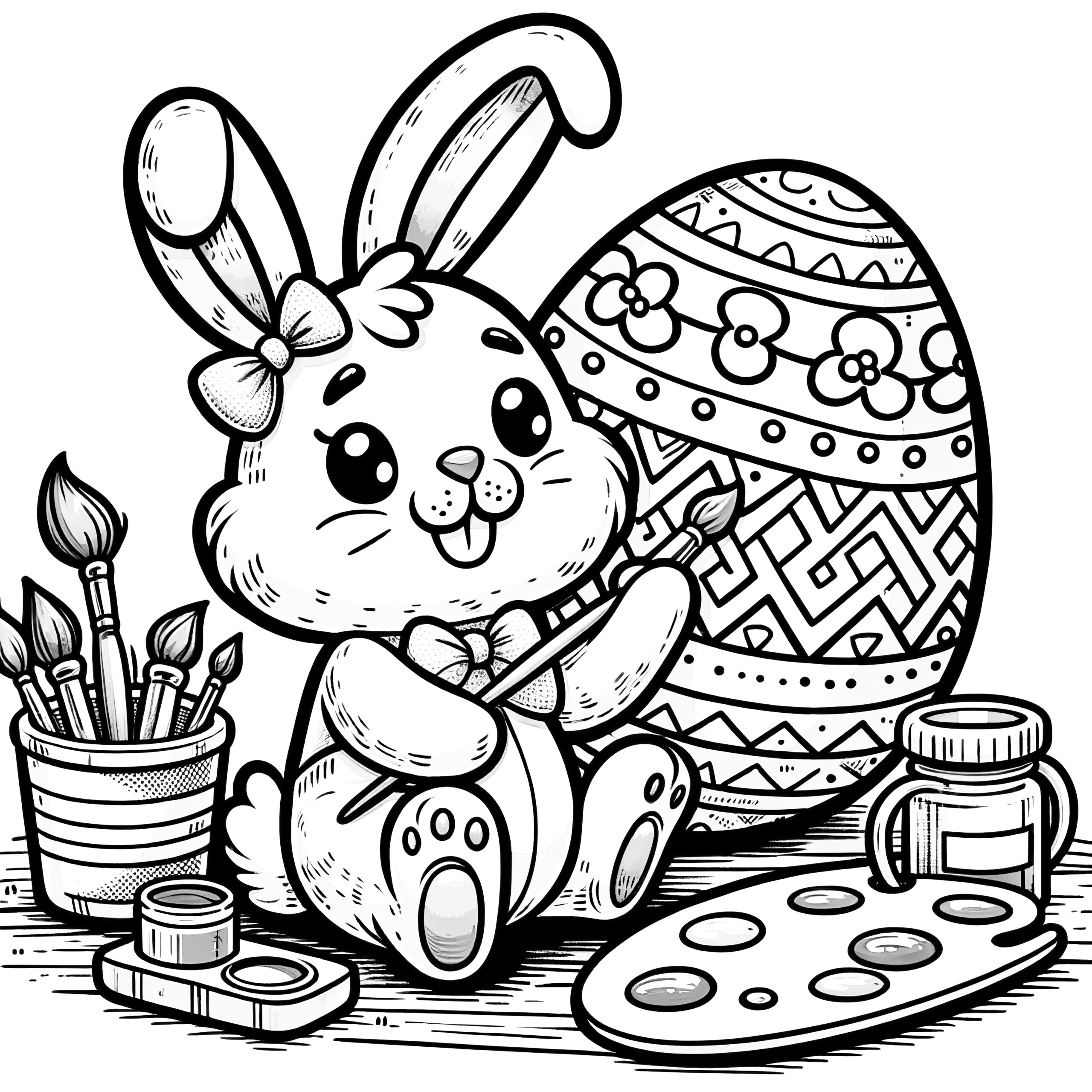 Desenhos para Colorir: Páscoa
