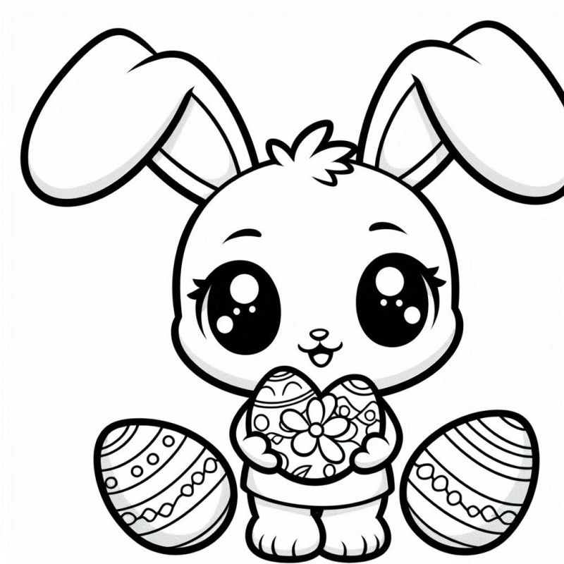 Desenhos para Colorir: Páscoa